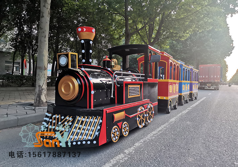 仿古小火车